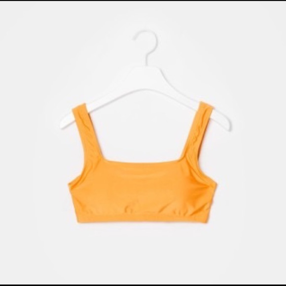 NWT 8Seconds Yellow Bikini Top - M